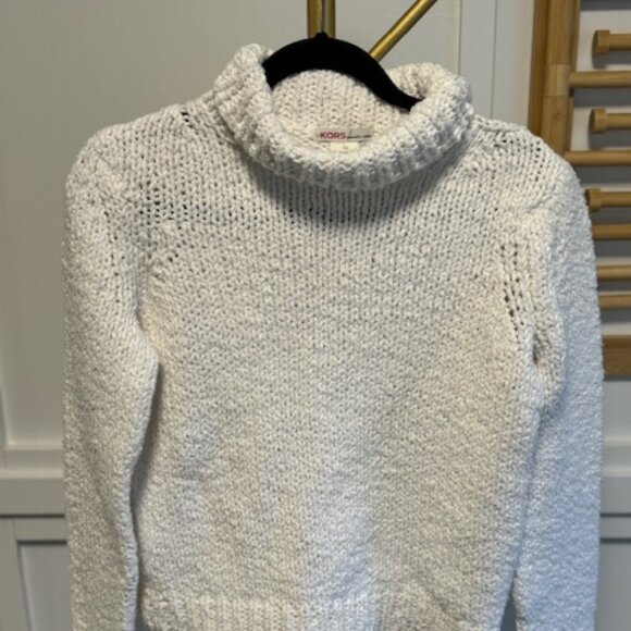White Knit Michael KORS Sweater - Picture 1 of 3